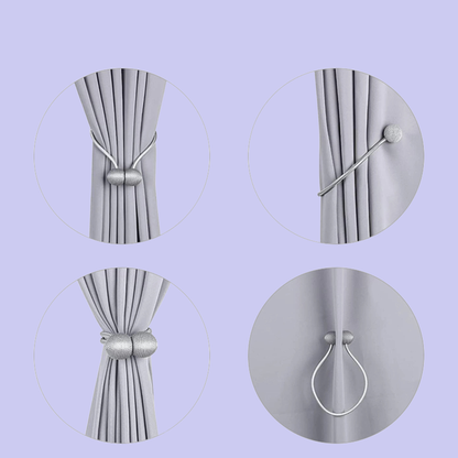 MagnaHold™Magnetic Curtain Tiebacks