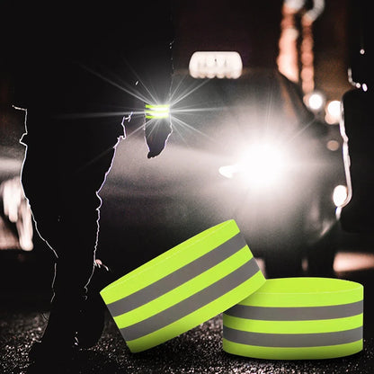 GlowGuard™ Elastic Safety Bands