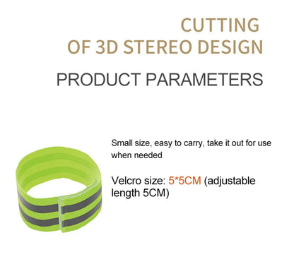 GlowGuard™ Elastic Safety Bands