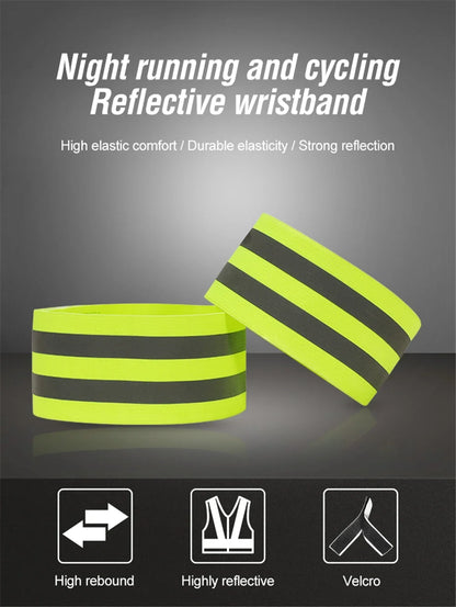GlowGuard™ Elastic Safety Bands